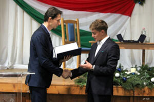 Átvette a díszpolgári oklevelet Betlehem Dávid olimpikon Átvette a díszpolgári oklevelet Betlehem Dávid olimpikon
