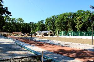 Sajtóbejárás az alsóerdei szabadidőkomplexumban Sajtóbejárás az alsóerdei szabadidőkomplexumban