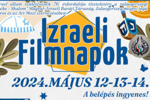 Hétvégétől Izraeli filmnapok a zalaegerszegi Art Moziban Hétvégétől Izraeli filmnapok a zalaegerszegi Art Moziban