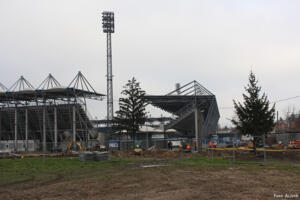 Parkolót építenek a stadionnál Parkolót építenek a stadionnál